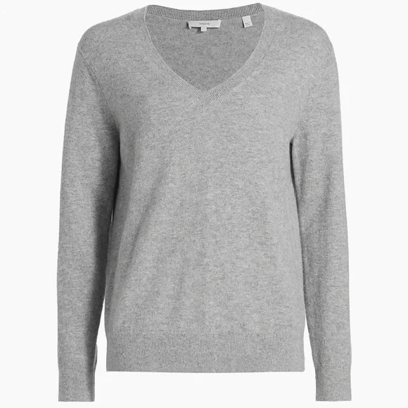 Vince Weekend V-Neck Cashmere Sweater